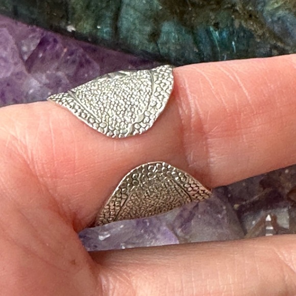 Sterling silver adjustable cuff ring - Picture 7 of 7